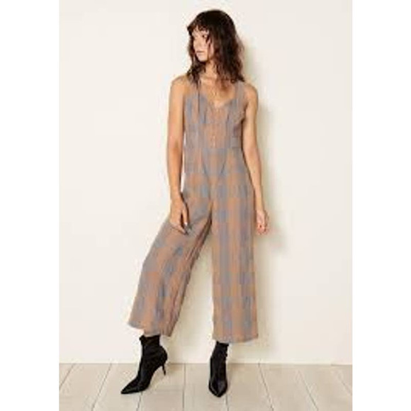 The East Order Linen Blend Frankie Jumpsuit NWT Sz S NWT MSRP $199 - Picture 1 of 5